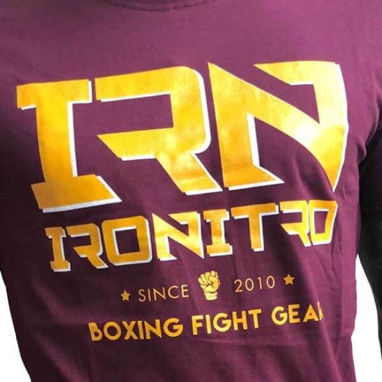 T-Shirt IRONITRO Boxing New Since 2019 marrun