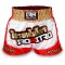 Pantaloncini K1 Muay Thai IRONITRO "Lumpinee" RED Made in Thailand