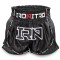 Pantaloncini K1 Muay Thai IRONITRO "NITROFUEL BLACK TO BLACK"