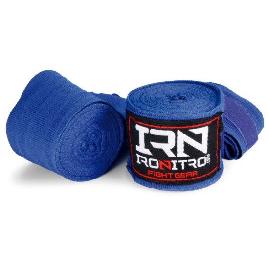 Bendaggi Boxe IRONITRO Blu 4,5 m