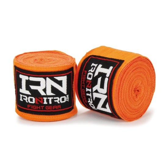 Bendaggi Boxe IRONITRO Arancio 4,5 mt