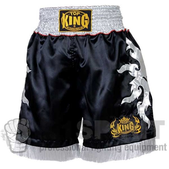 Pantaloncini Muay Thai Top King da BOXE black