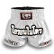 Pantaloncini NITRO THAI Muay Thai K1 "SIAM" White